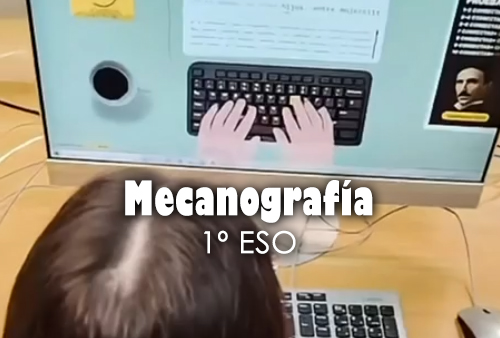⌨️✨ Aprendemos mecanografía en 1º de ESO de forma divertida